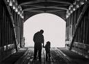 Father Daughter Covered Bridge